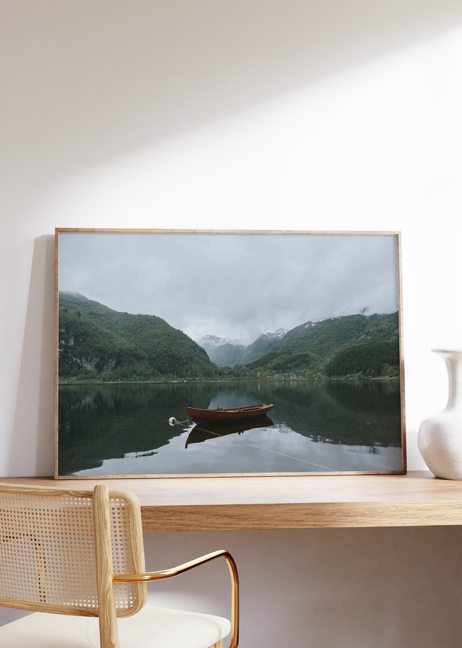 Göl Kenarı No.3 Fotoğraf Çerçevesiz Poster