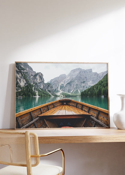 Göl Kenarı Fotoğraf Çerçevesiz Poster