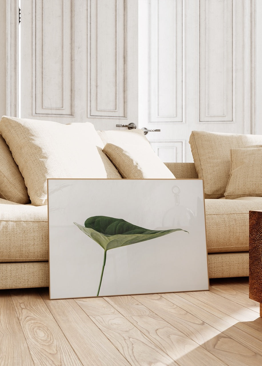 Leaf Photo No.48 Frameless Poster