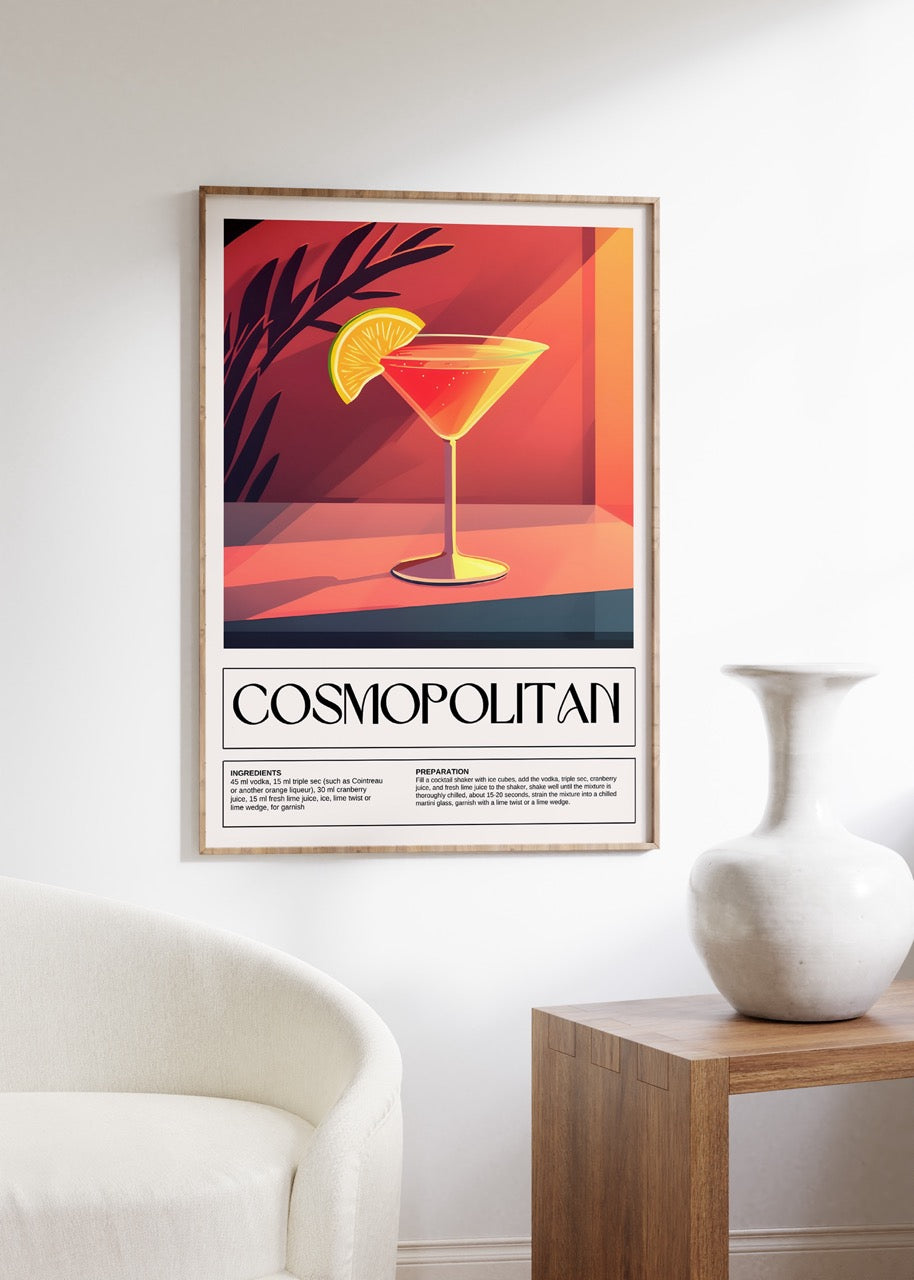 Cosmopolitan Çerçevesiz Poster