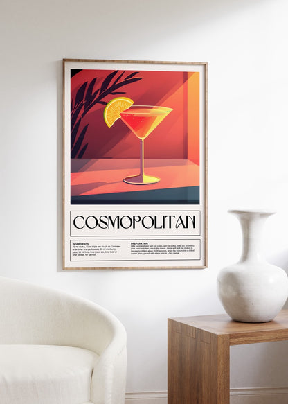 Cosmopolitan Çerçevesiz Poster