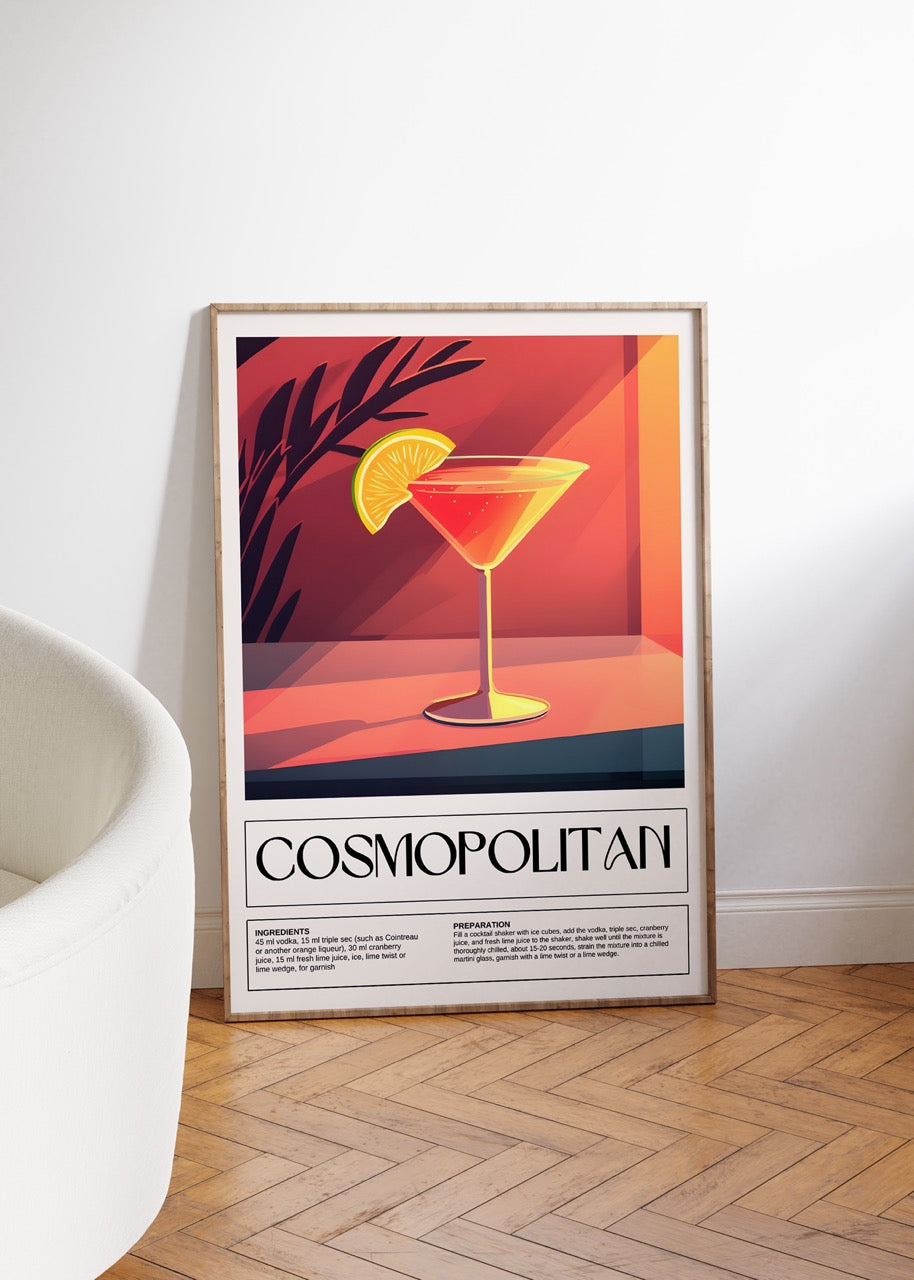 Cosmopolitan Çerçevesiz Poster