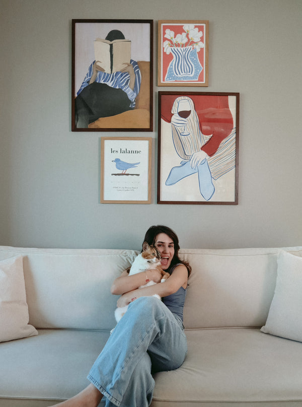 The Reader & Fleurs 4'lü Poster Kombinasyonu