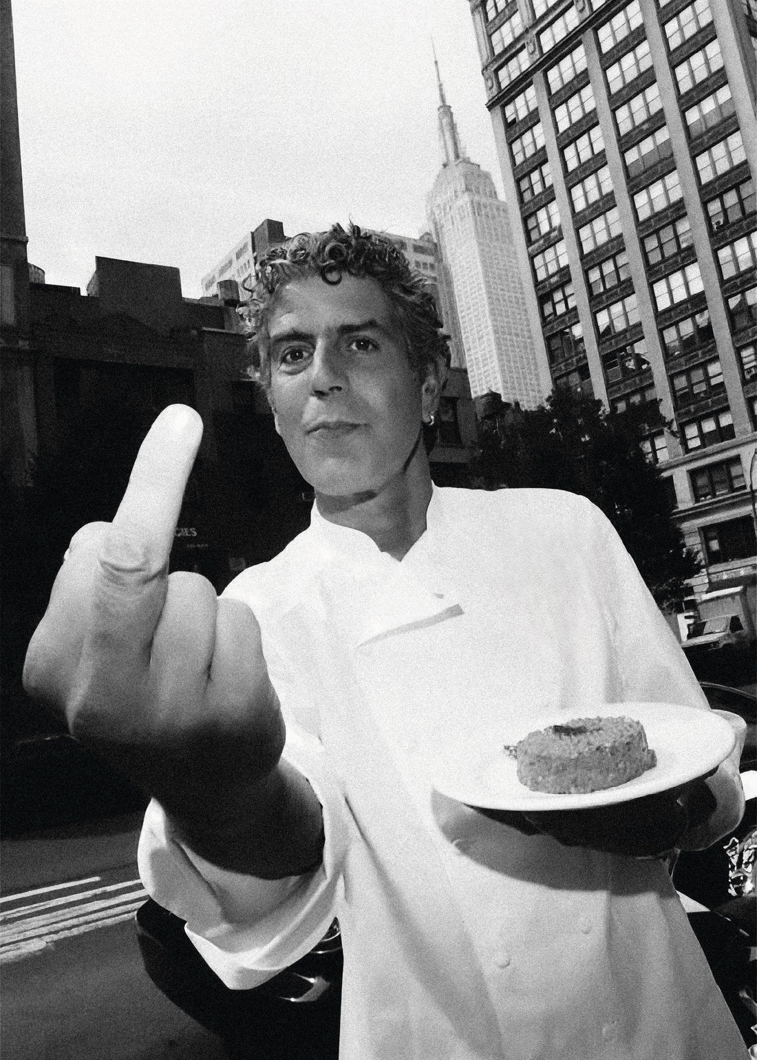 Anthony Bourdain New York Poster