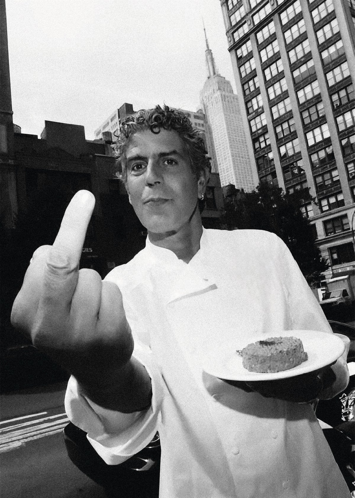 Anthony Bourdain New York Poster