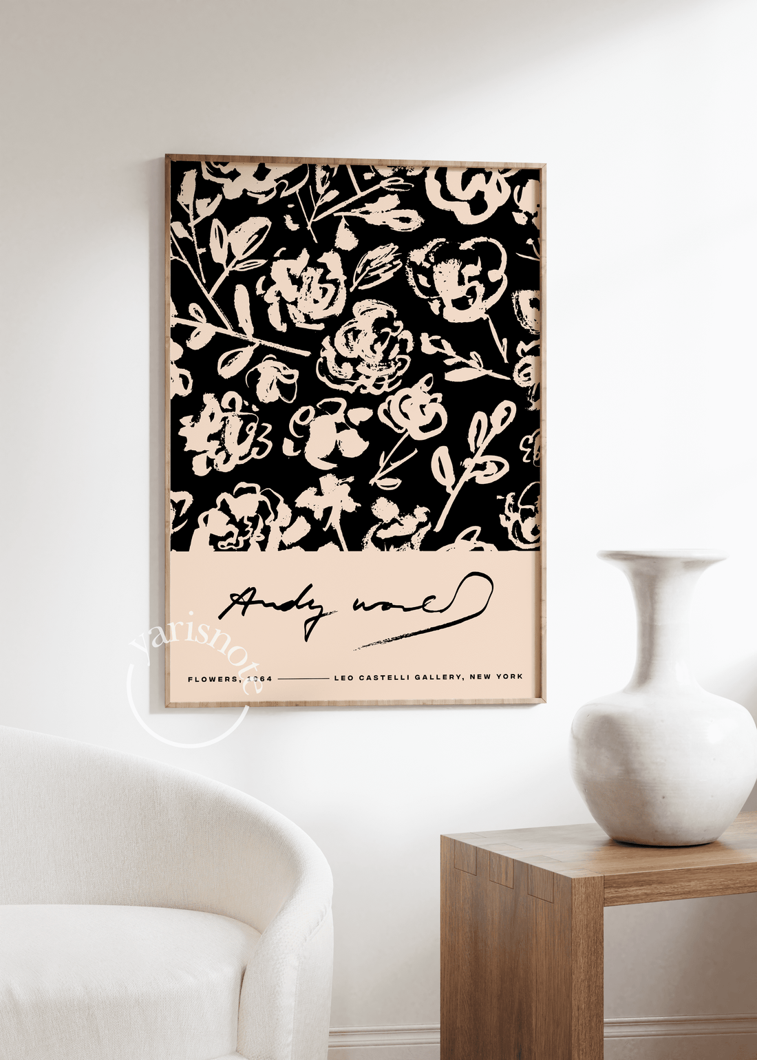 Andy Warhol Flowers 1964 Çerçevesiz Poster