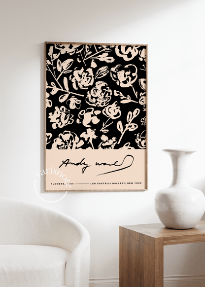Andy Warhol Flowers 1964 Çerçevesiz Poster