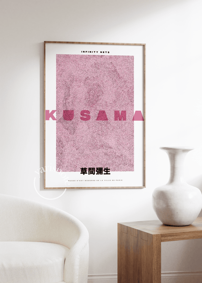 Yayoi Kusama Çerçevesiz Poster