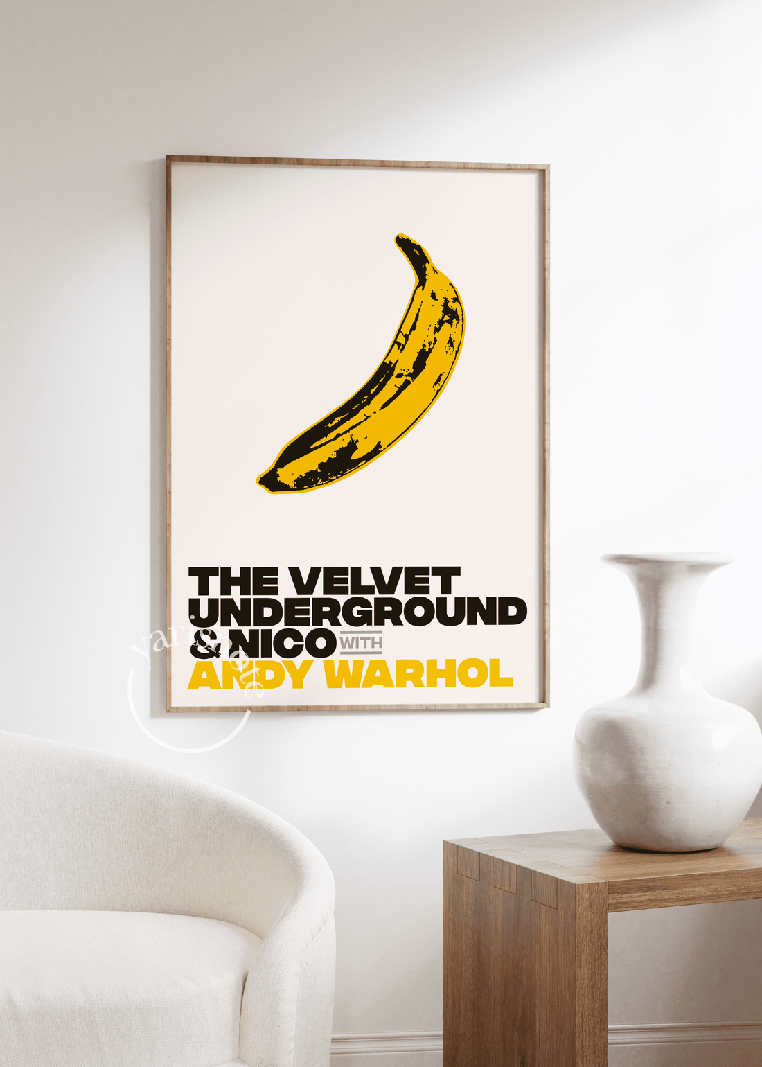 Andy Warhol Çerçevesiz Poster