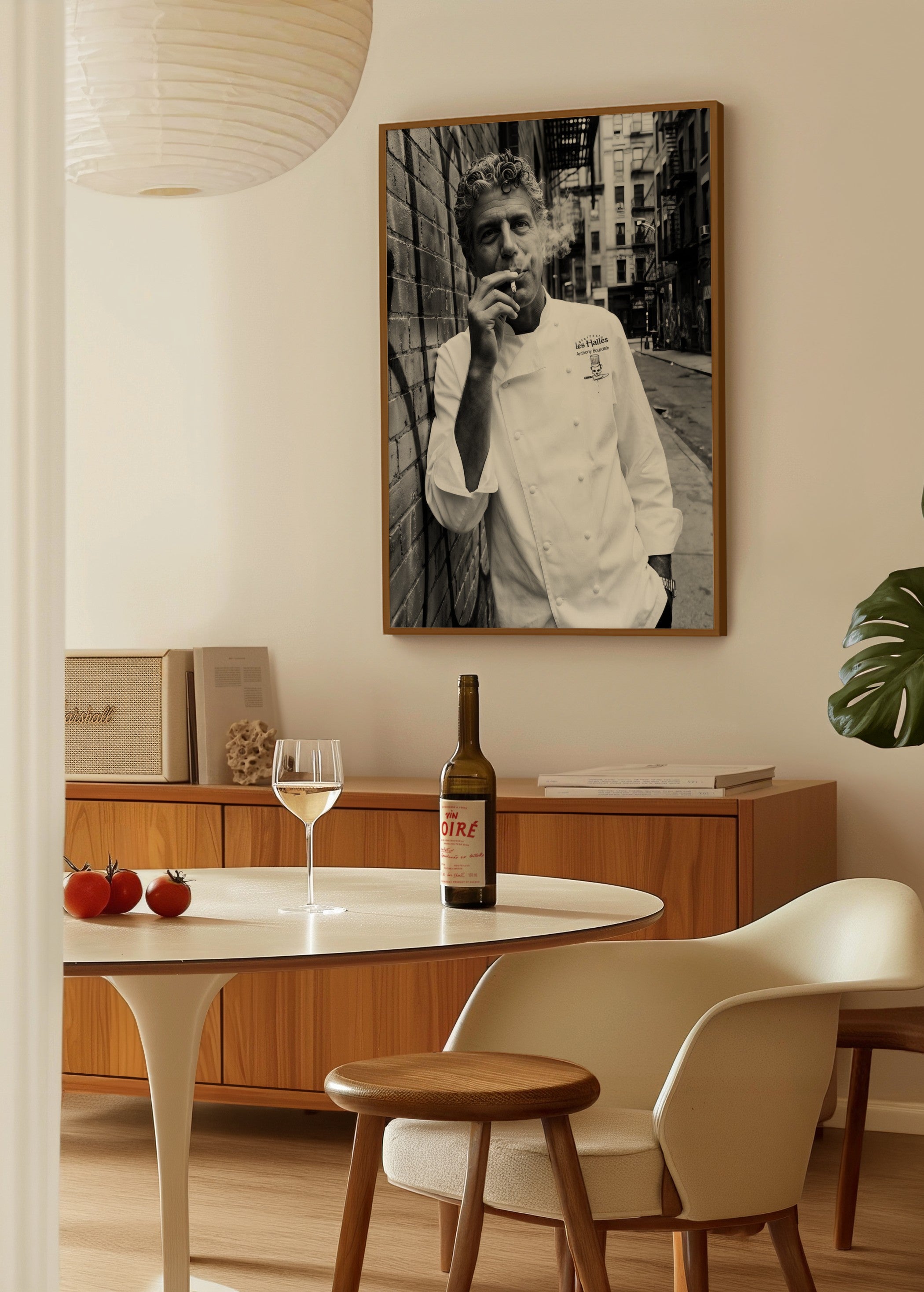 Anthony Bourdain Poster poster baskı mockup 3