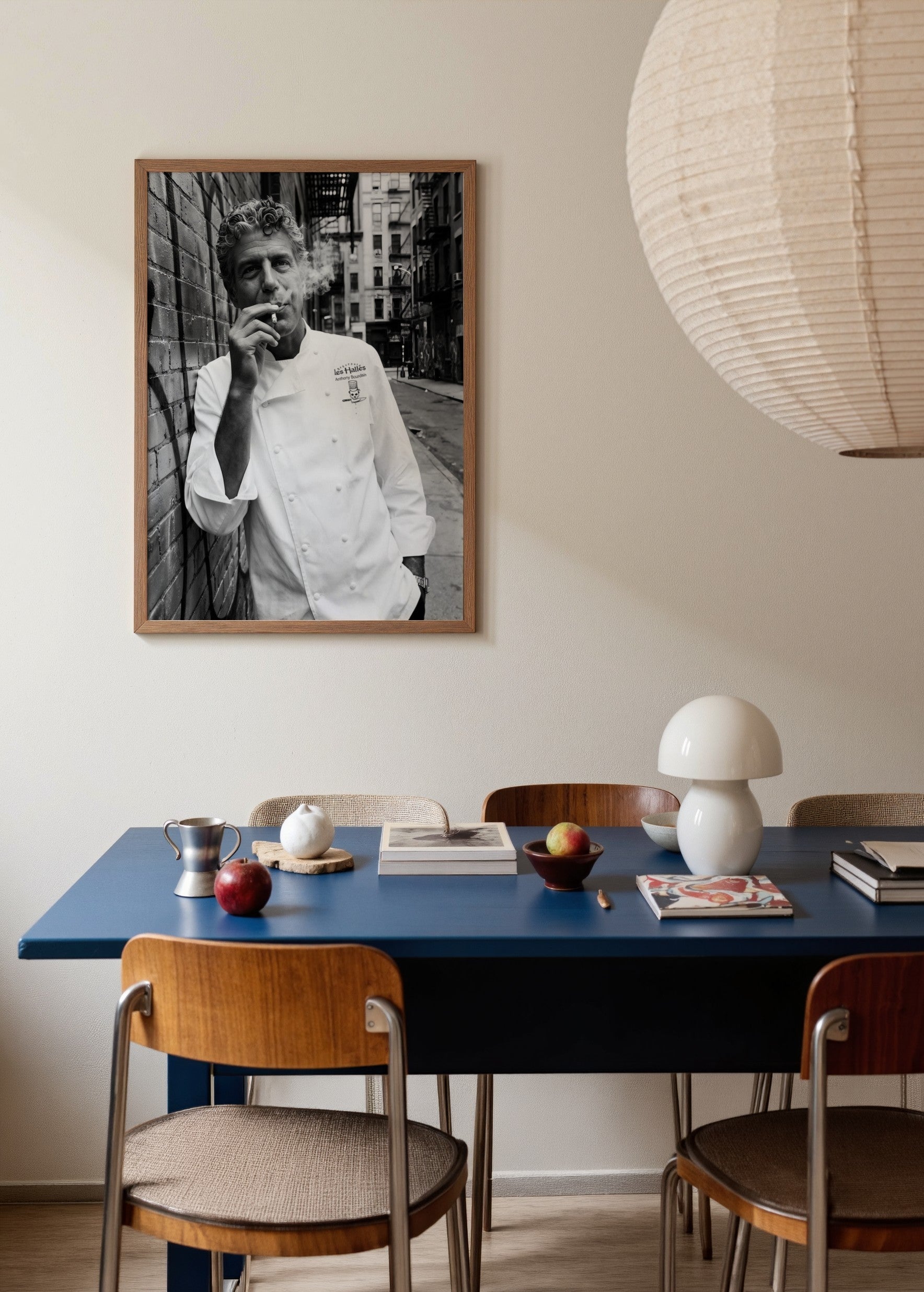 Anthony Bourdain Poster poster baskı mockup 1