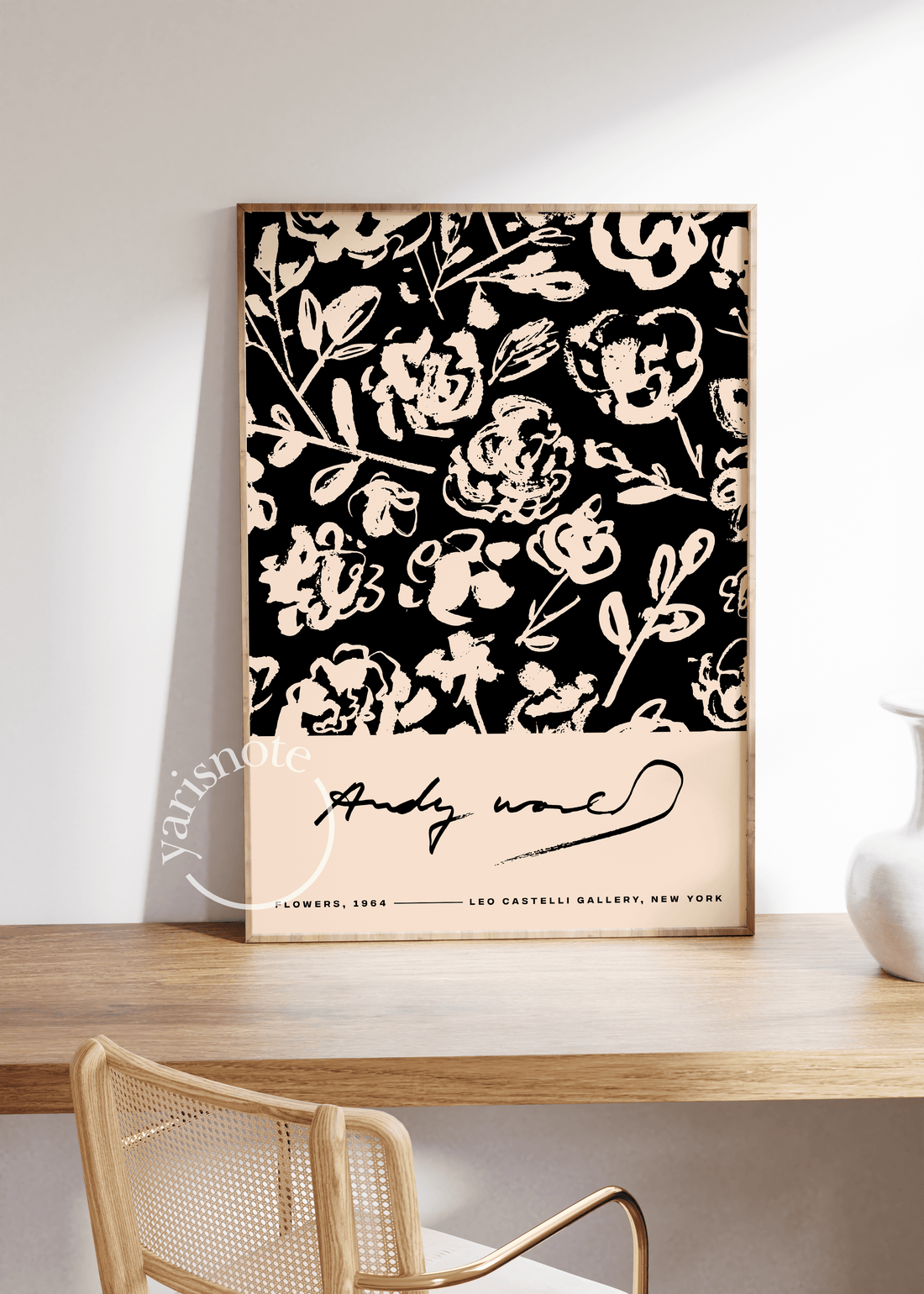 Andy Warhol Flowers 1964 Çerçevesiz Poster
