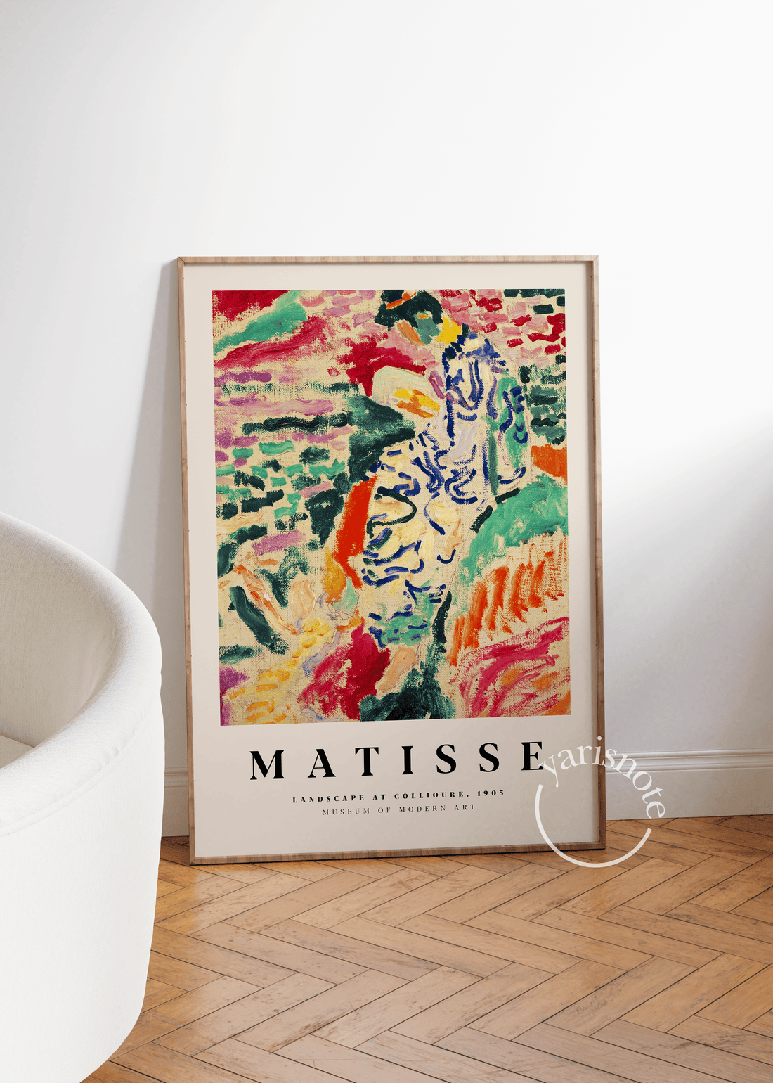 Henri Matisse Landscape at Collioure Çerçevesiz Poster