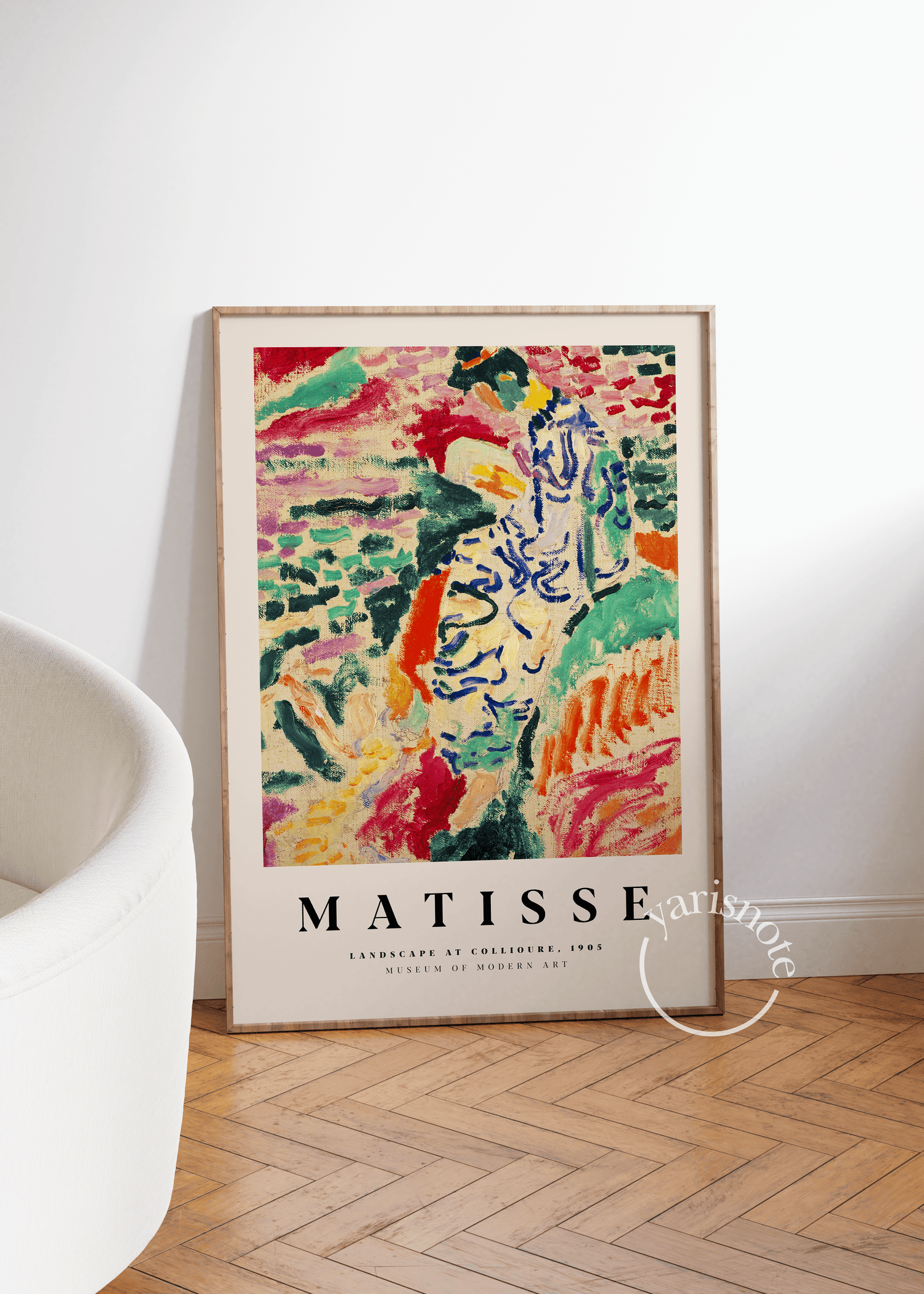 Henri Matisse Landscape at Collioure Çerçevesiz Poster