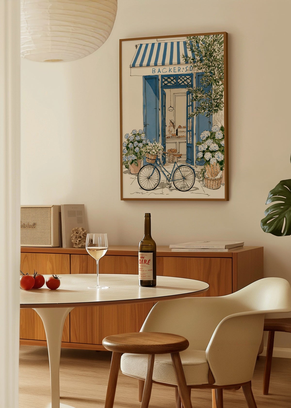 Bilinmiyor Bistro Önü Poster poster baskı mockup 3