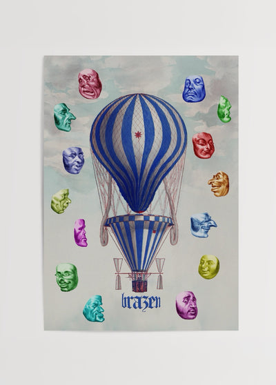 Brazen Poster Baskı