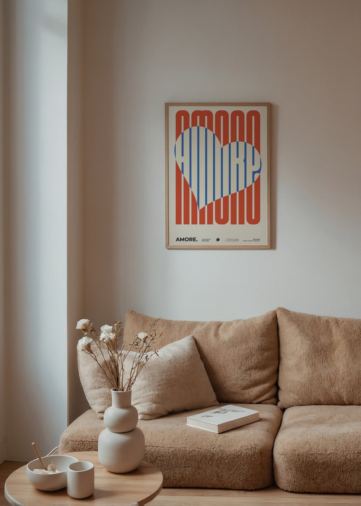 Brvlensk Amore Poster poster baskı mockup 4