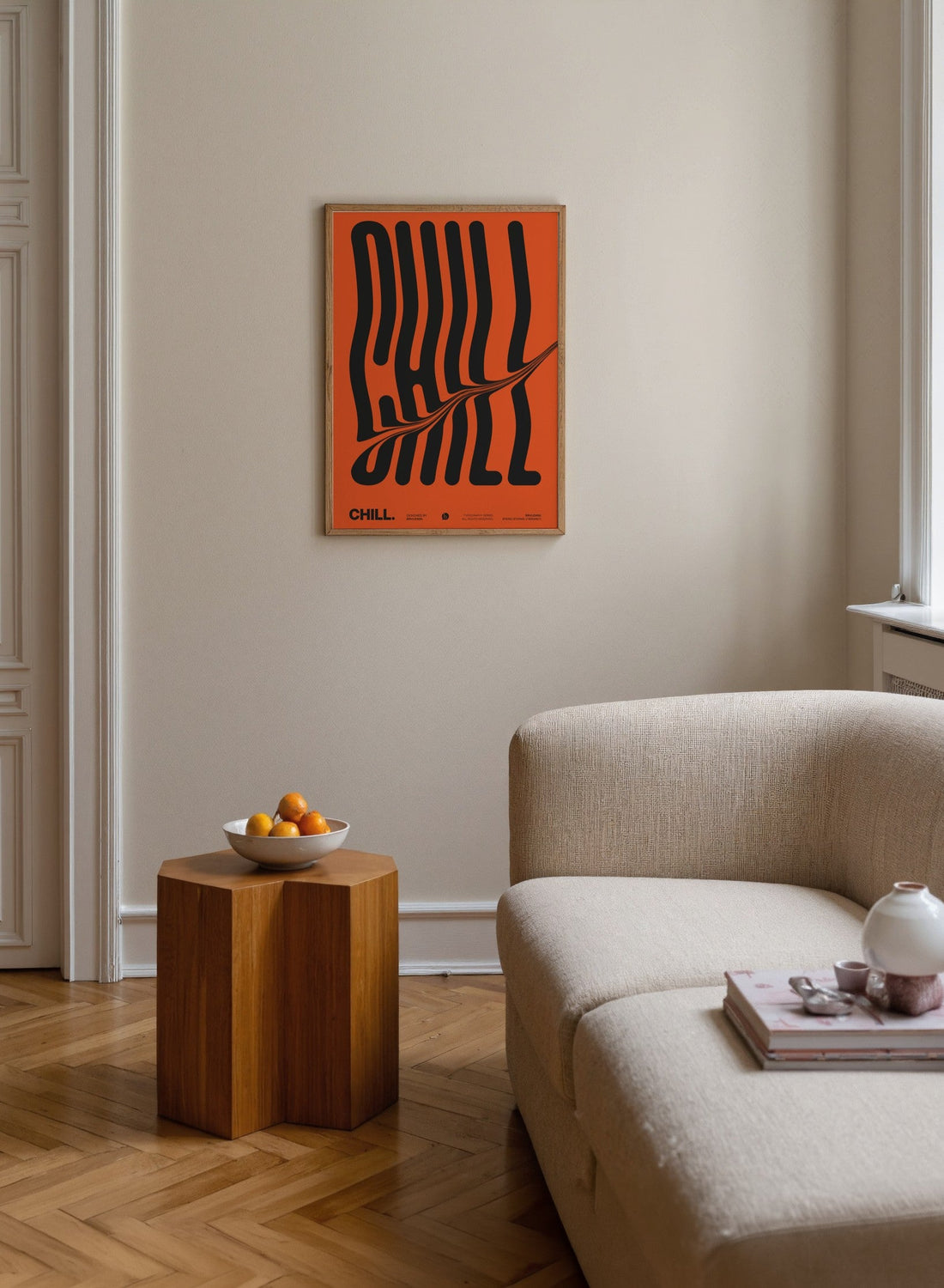 Brvlensk Chill Poster poster baskı mockup 2