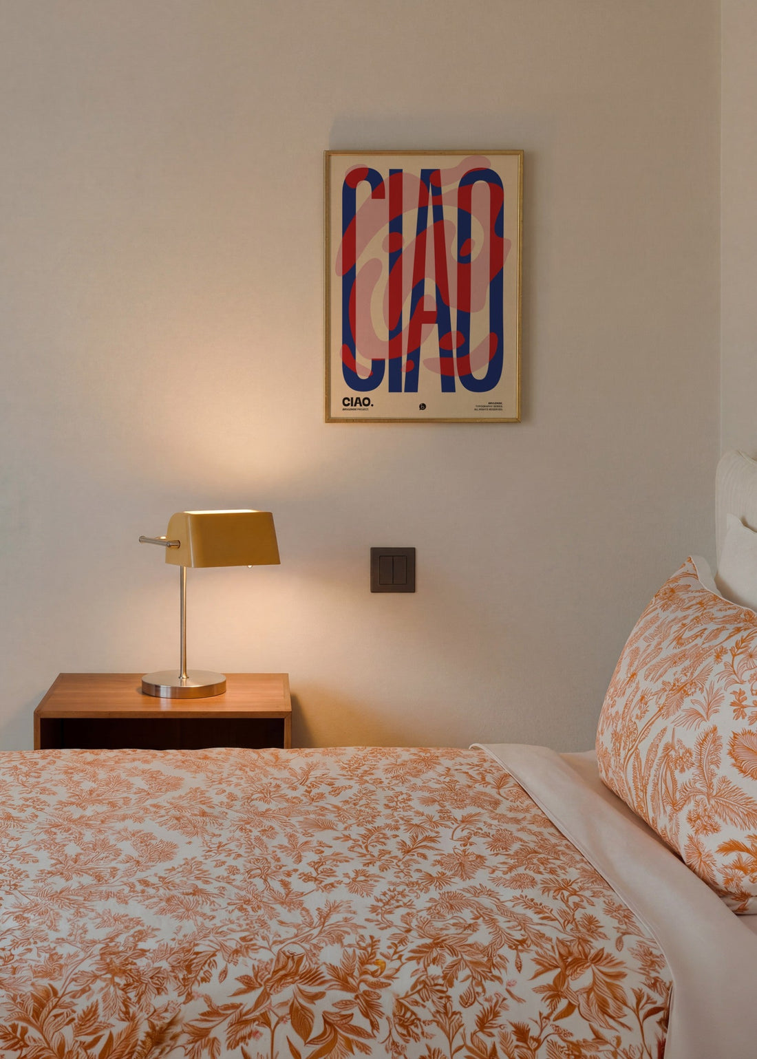 Brvlensk Ciao Poster poster baskı mockup 2