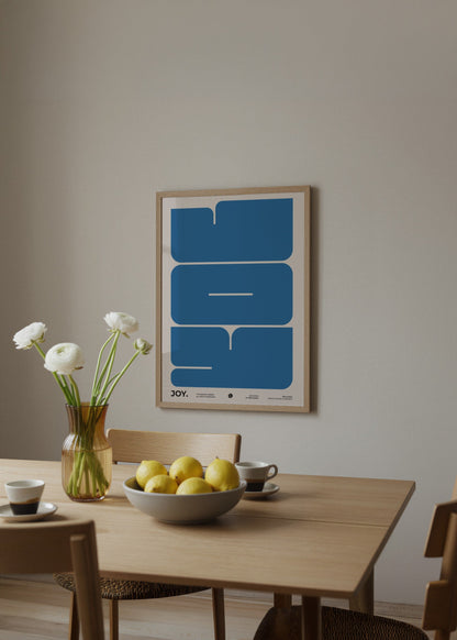 Brvlensk Joy Typography Poster poster baskı mockup 3