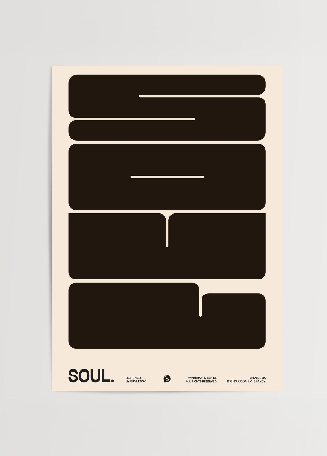 BRVLENSk Soul Poster poster baskı mockup 1