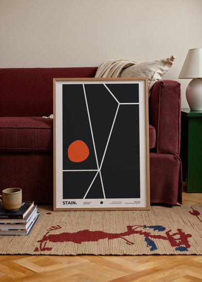 Bryvlensk Stain Poster poster baskı mockup 4