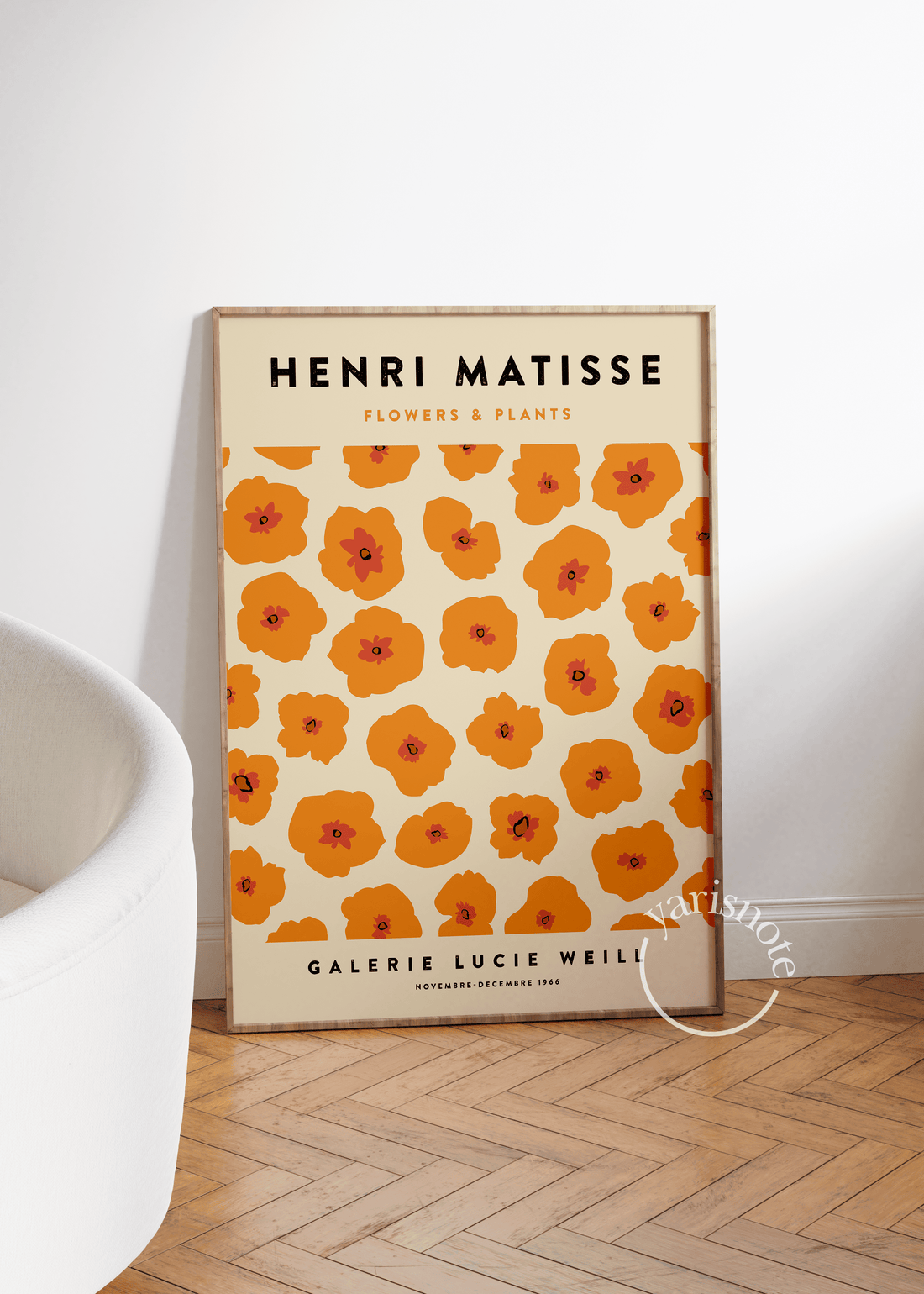 Henri Matisse Flowers Çerçevesiz Poster