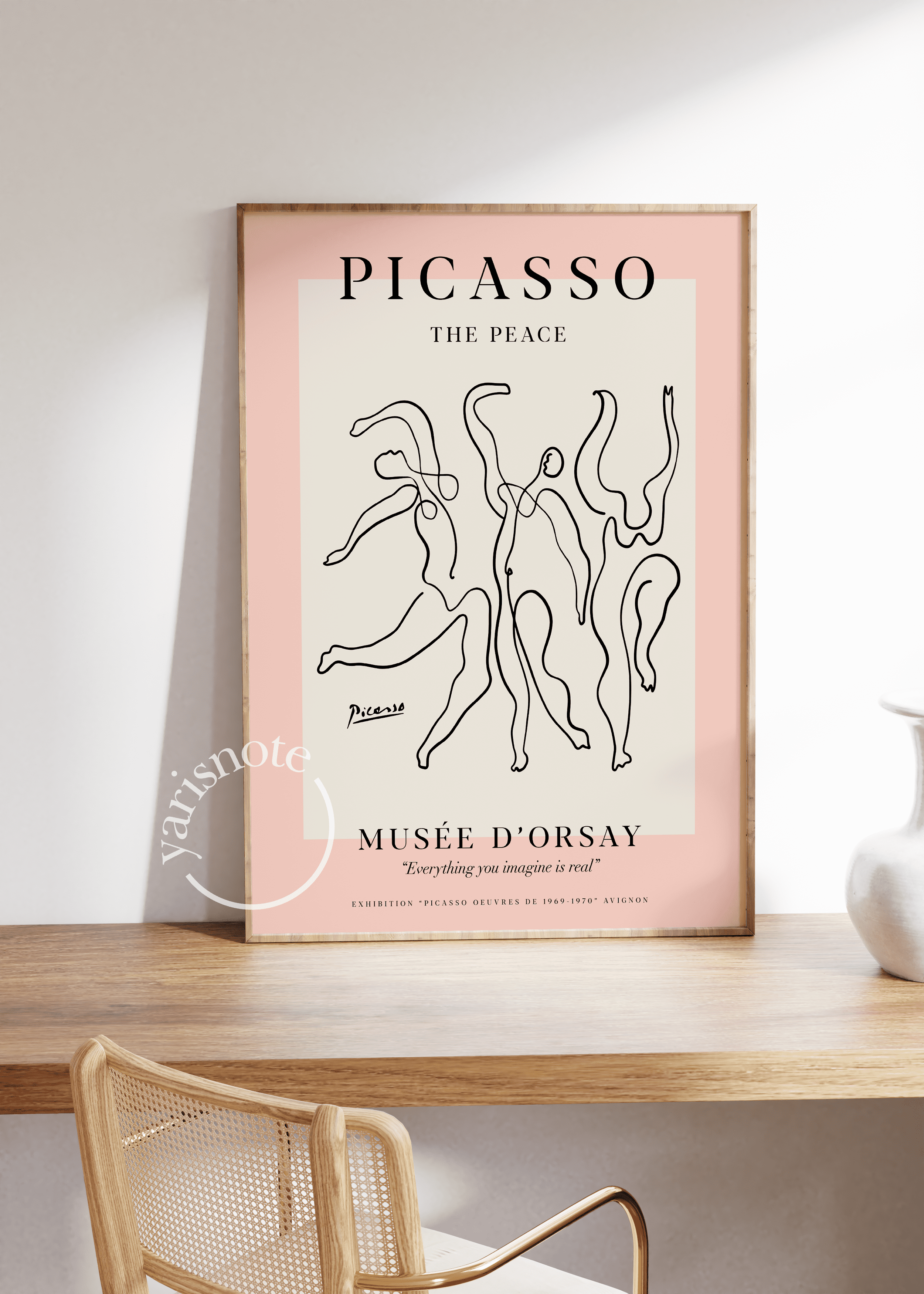 Pablo Picasso Çerçevesiz Poster