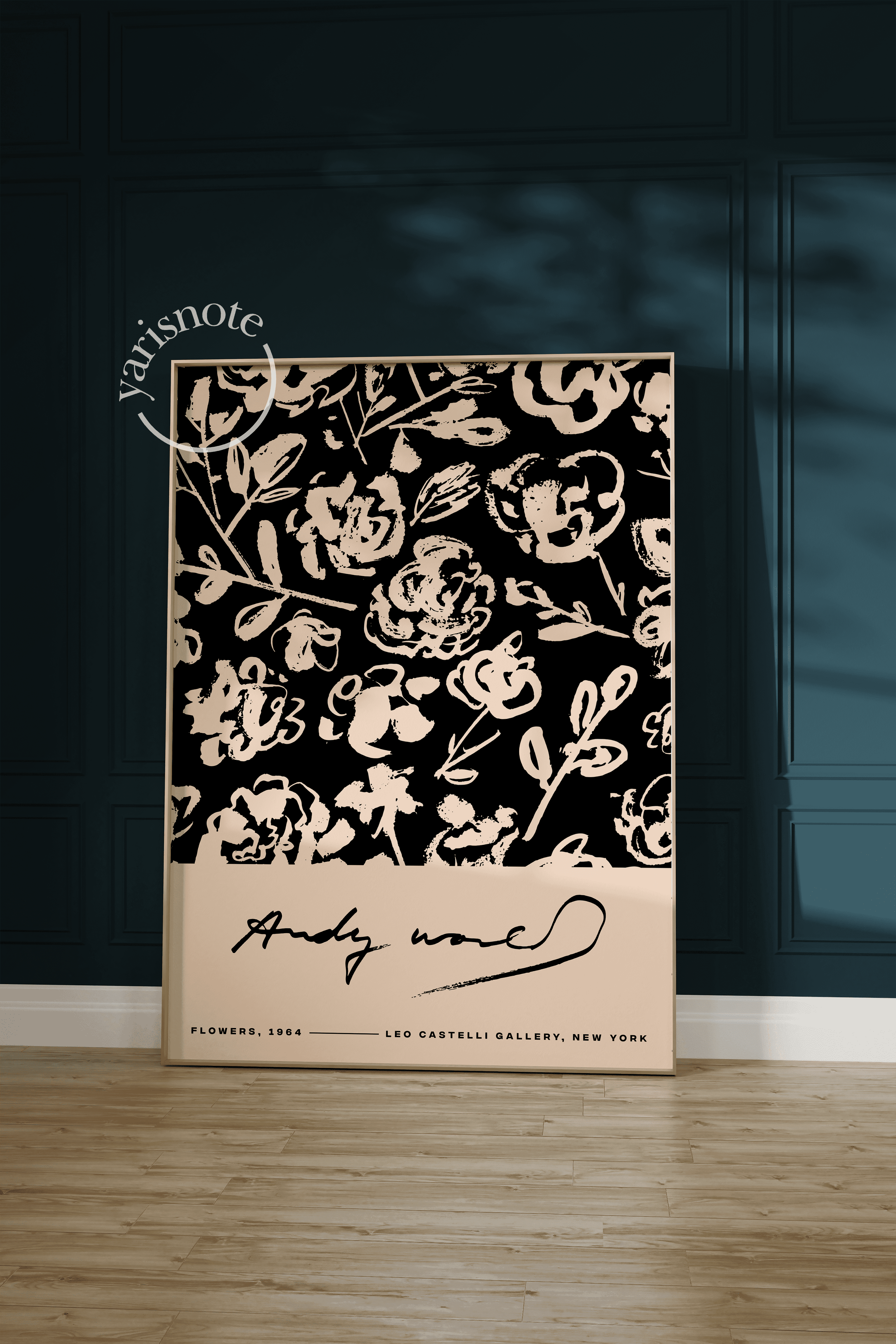 Andy Warhol Flowers 1964 Çerçevesiz Poster