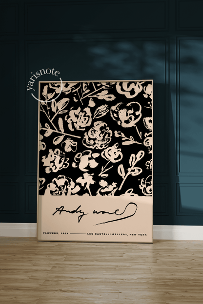 Andy Warhol Flowers 1964 Çerçevesiz Poster