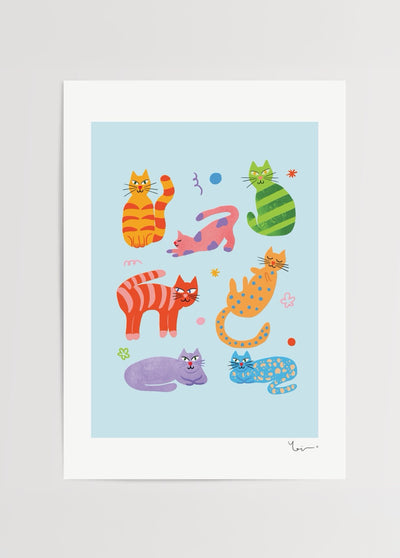 Cats Poster Baskı