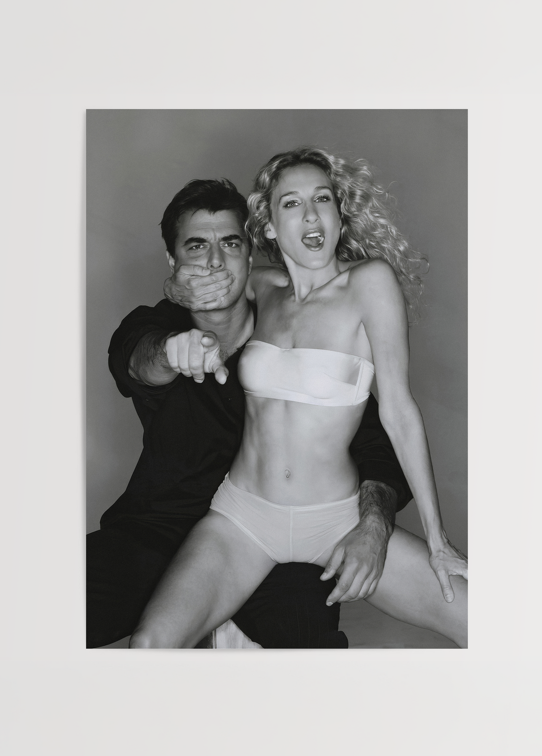 Carrie &amp; Mr. Big Poster