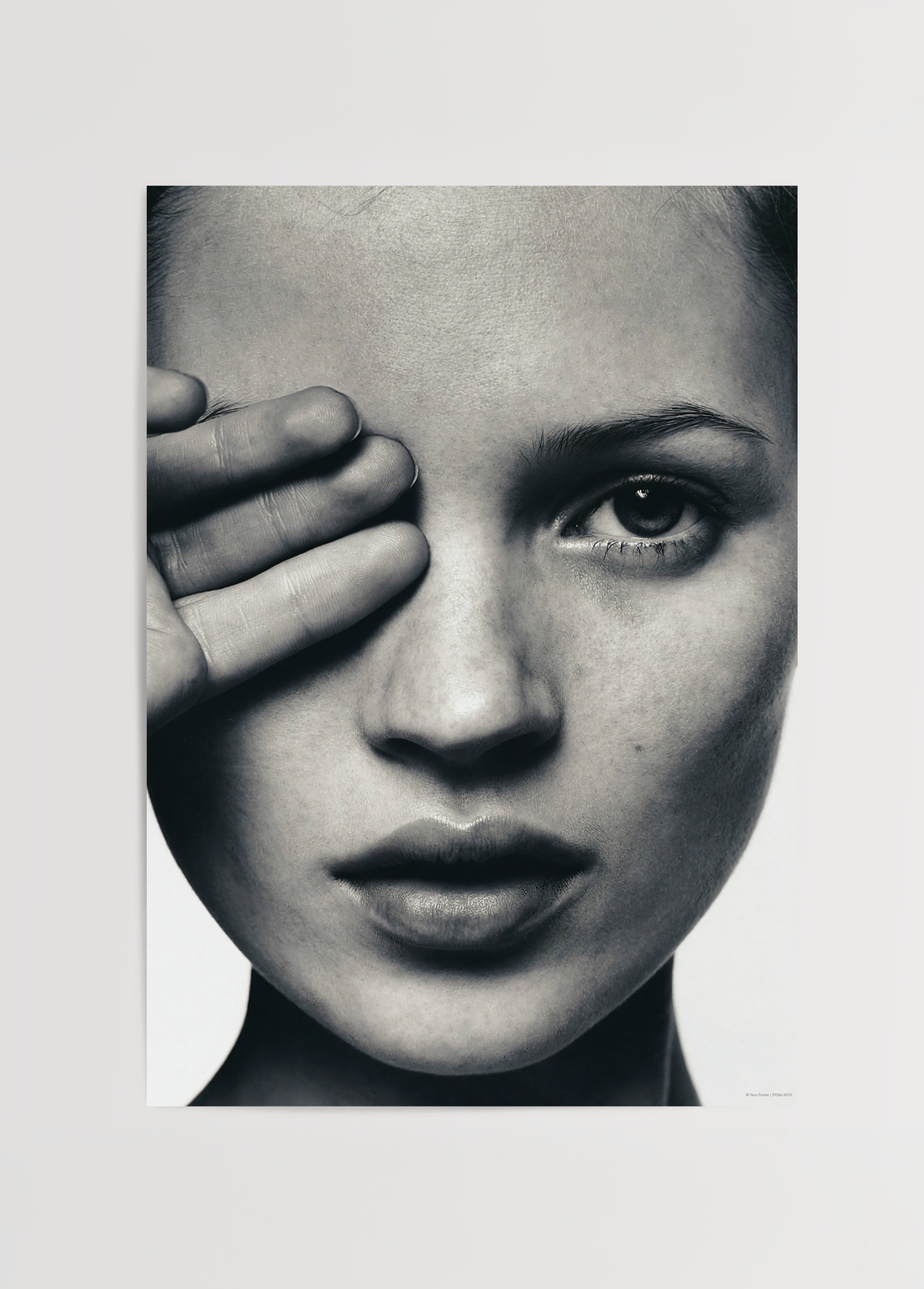 Kate Moss Blind Eye Poster