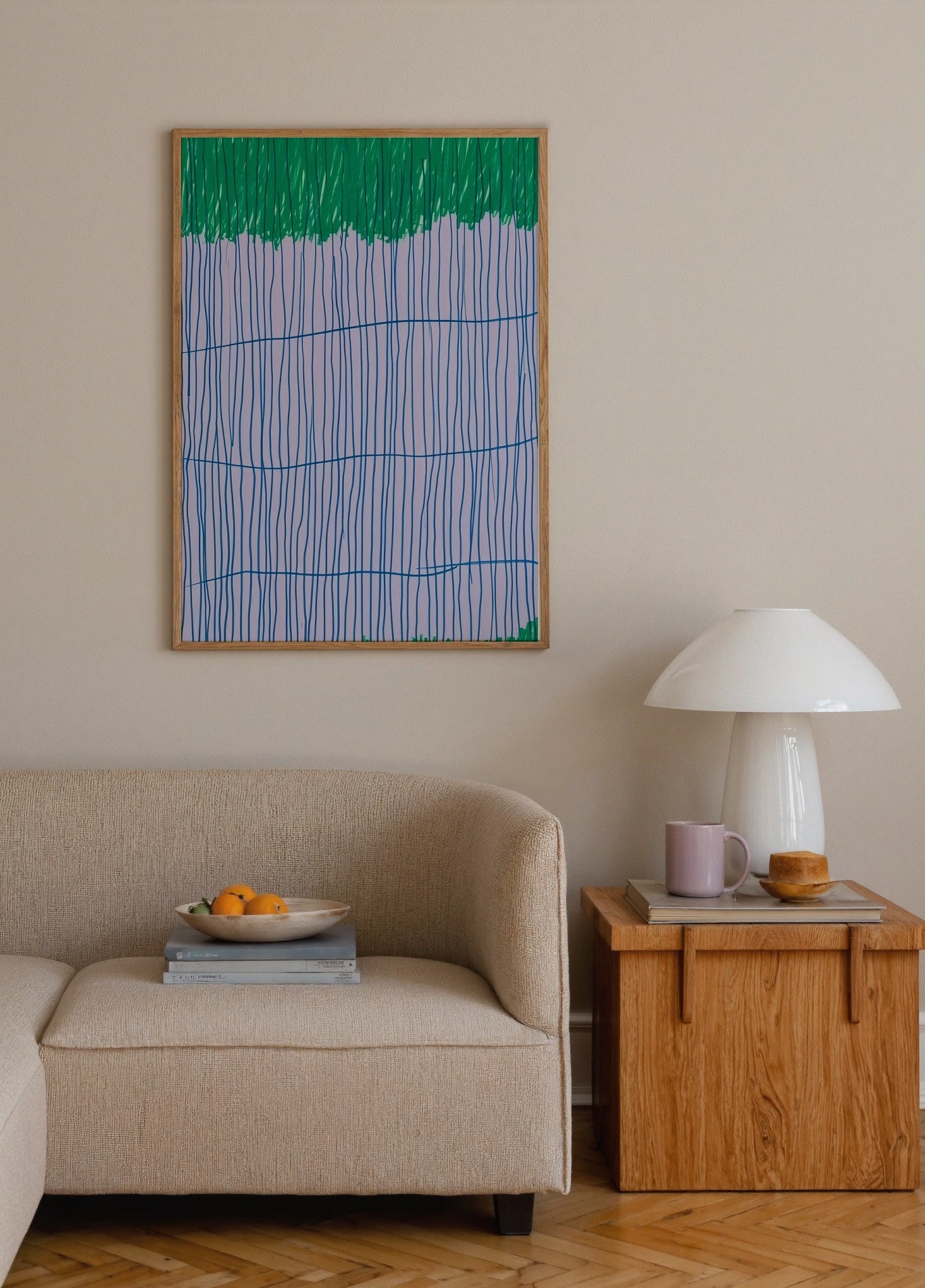 Doğanın Duygusu poster baskı mockup 2