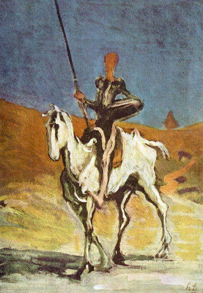 Don Kişot ve Rocinante Poster