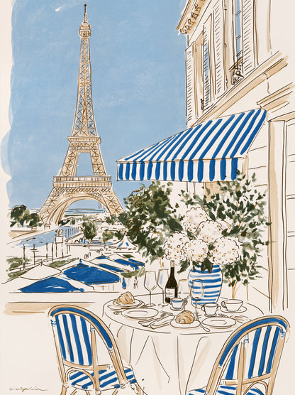 Croissants Above the Seine
