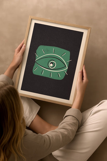 Eye Poster Baskı – Nergis Sabancı