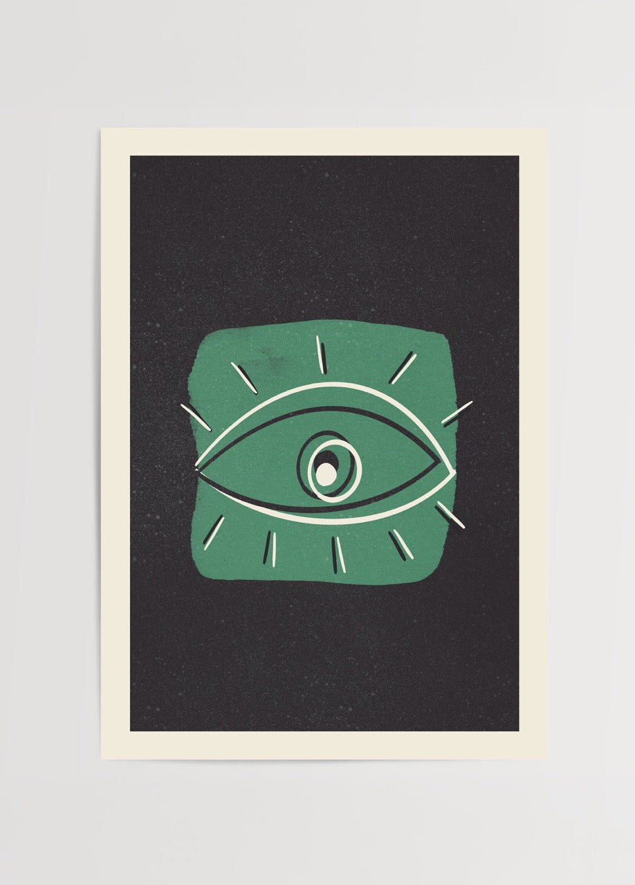 Eye Poster Baskı – Nergis Sabancı