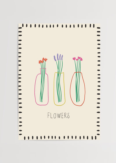Flowers – Poster Baskı