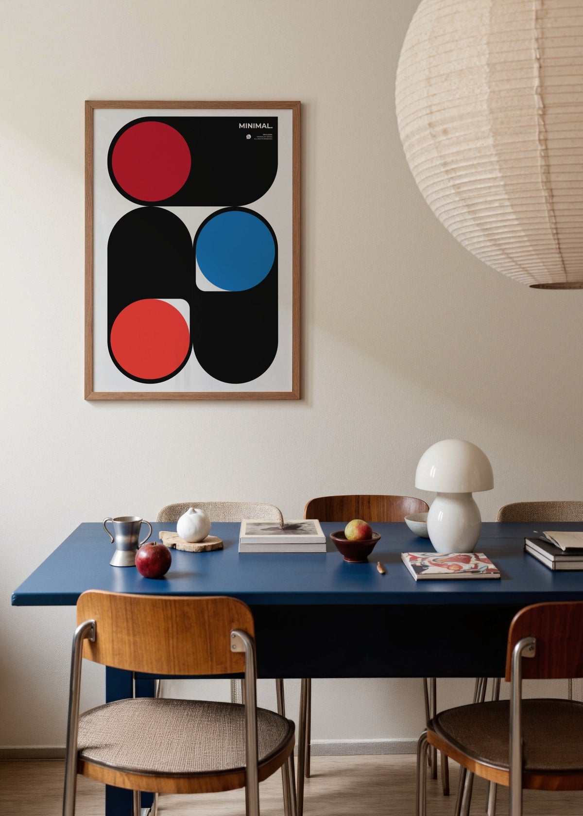 Baylensk Minimalist Series Poster poster baskı mockup 2