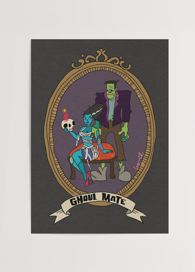 Ghoul Mate Poster Baskı