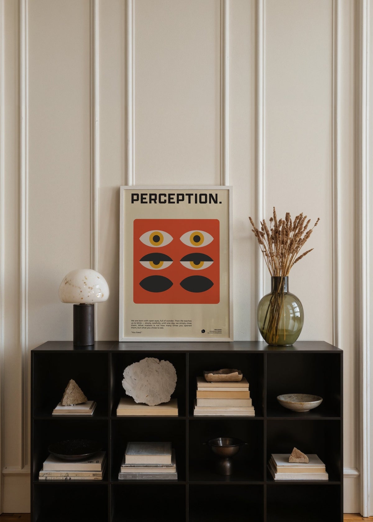 Brylensk Perception Poster poster baskı mockup 4