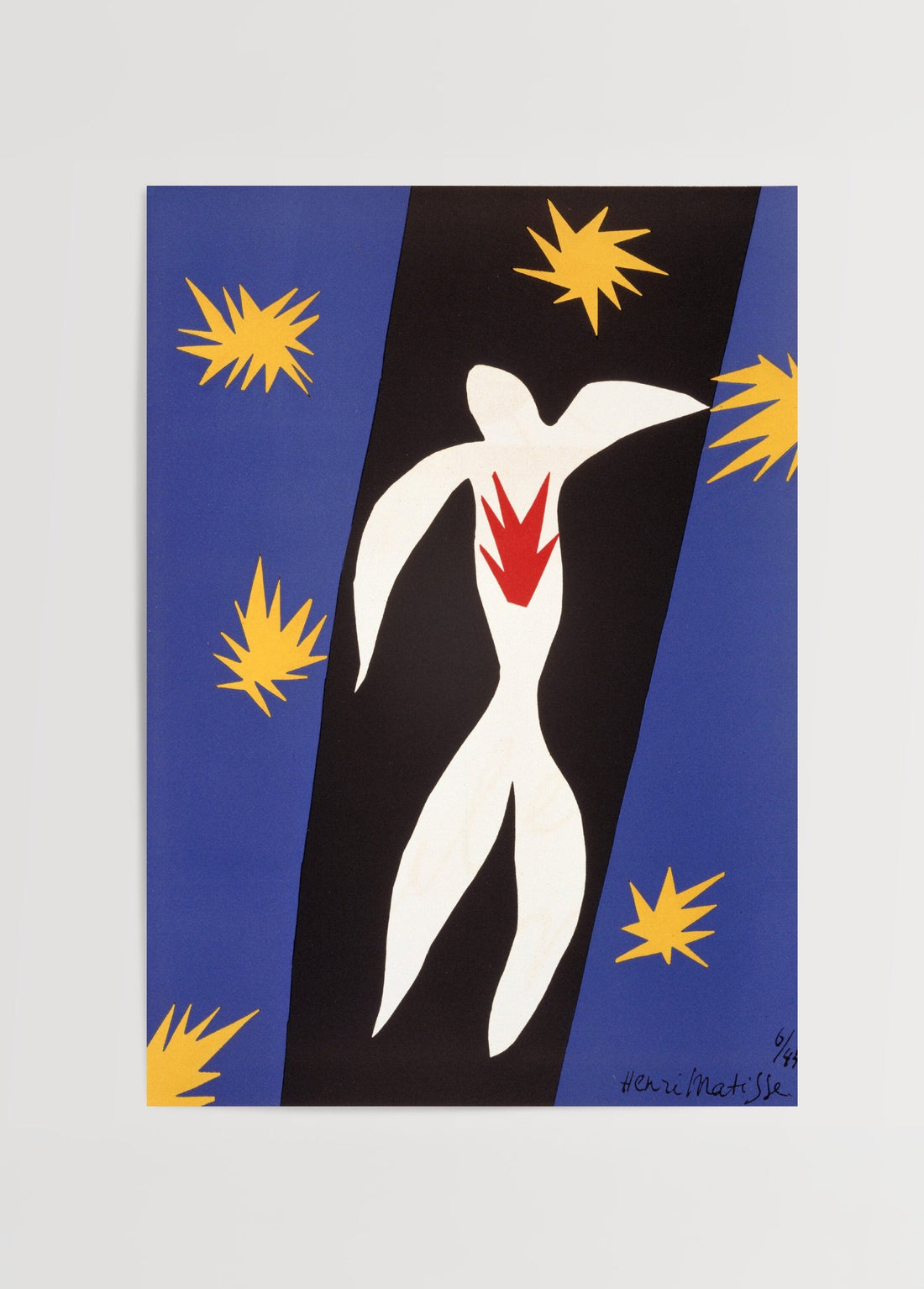 Henri Matisse Icarus Poster poster baskı mockup 1