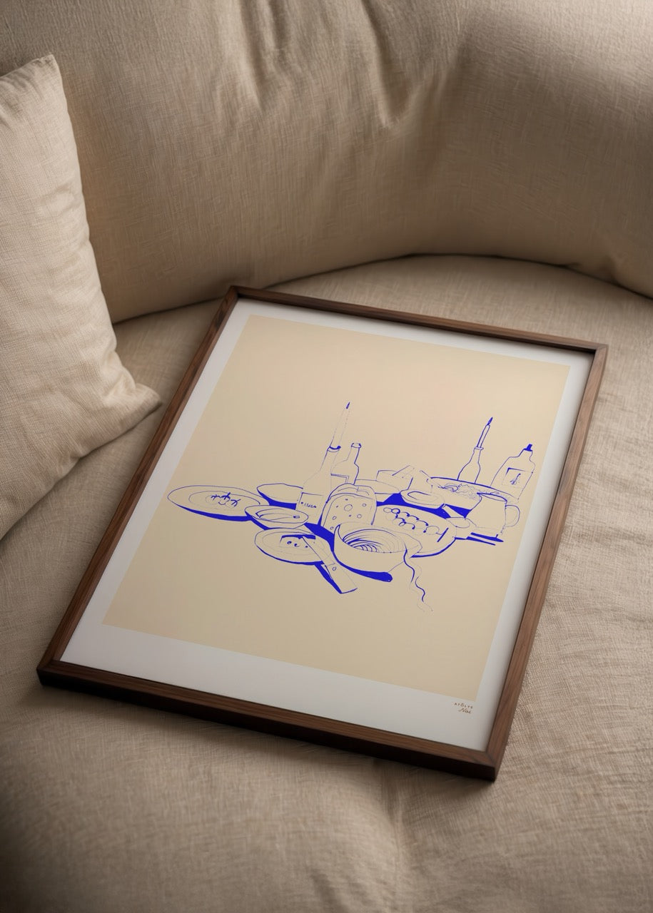 In the Moonlight Poster Baskı