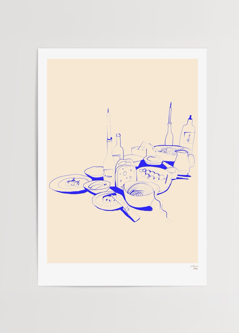 In the Moonlight Poster Baskı