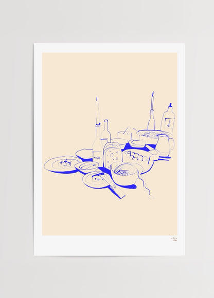 In the Moonlight Poster Baskı