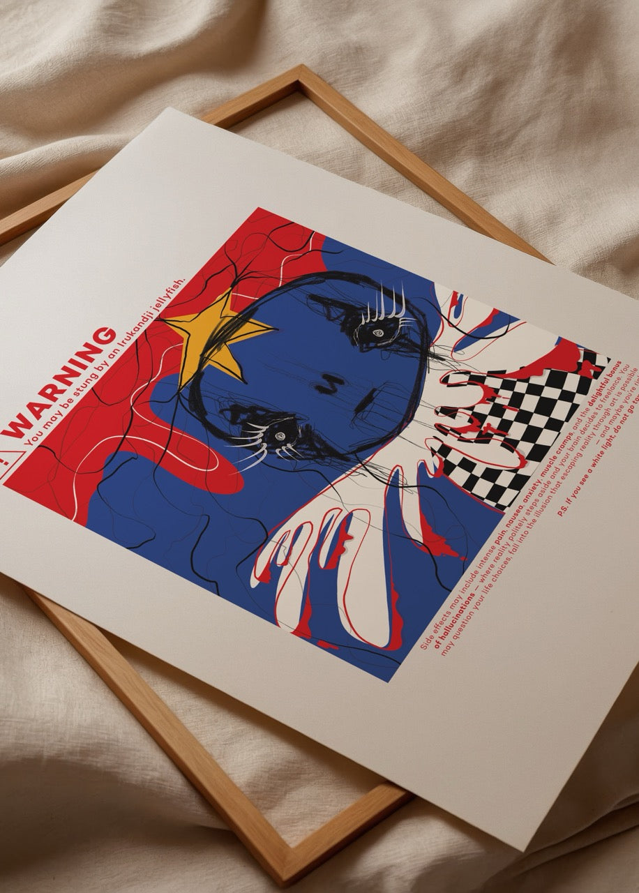 irukandji – Zeynep Kul Poster Baskı