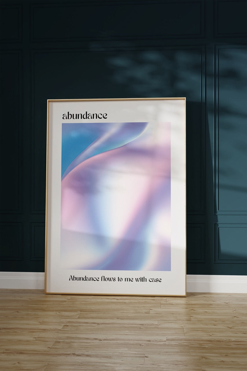 Abundance Aura Çerçevesiz Poster