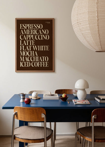 Kahve Keyfi Poster poster baskı mockup 2
