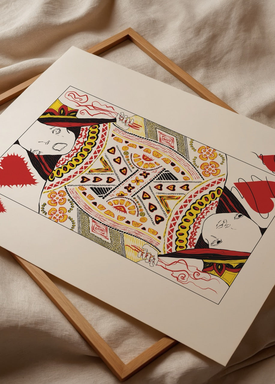 kupa kızı – Zeynep Kul Poster Baskı